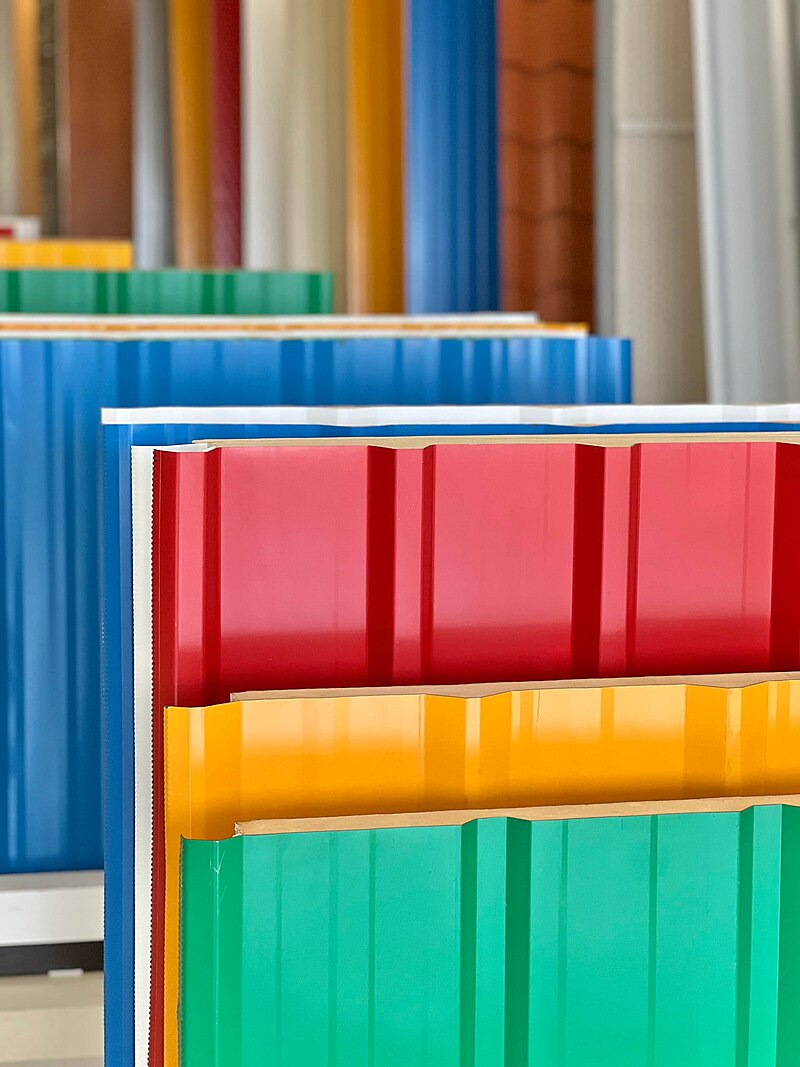 ساندویچ پانل دیواری و سقفی – ضخامت ۴ تا ۱۰ سانتی‌متر – عایق حرارتی و صوتی